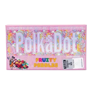 Polkadot Fruity Pebbles Chocolate Bar